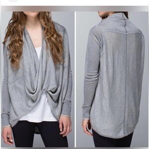 lululemon athletica Iconic Sweater Wrap - Heathered Gray